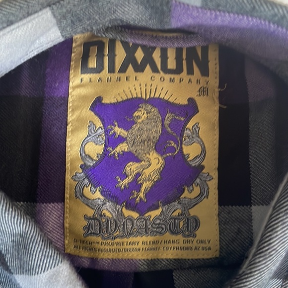DIXXON long sleeve flannel medium - Picture 2 of 4